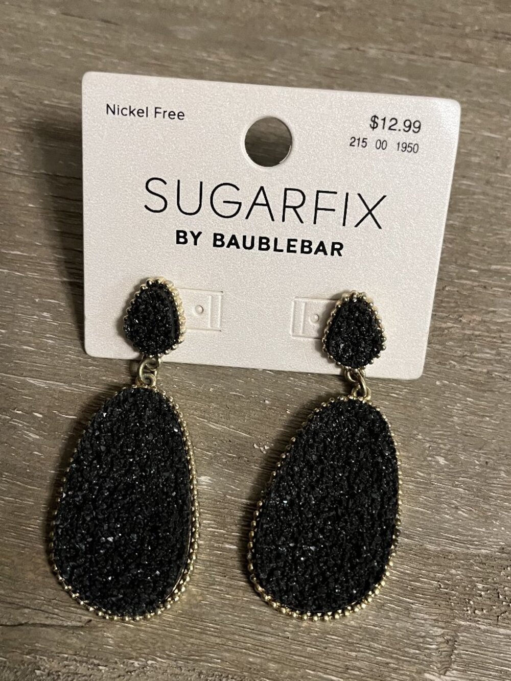 Target Sugarfix by Baublebar Black & Gold Women's Dangle Earrings